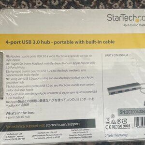 Star-Tech 4-Port USB 3.0 Hub